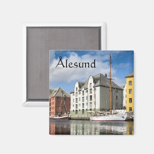 Ålesund Norge Magnet
