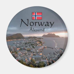Alesund Norge Souvenir Magnet