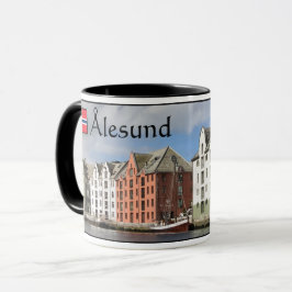 Alesund Norge Souvenir Mugg