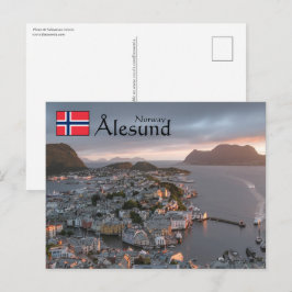 Ålesund Norge Souvenir Vykort