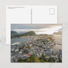 Alesund Norge Souvenir Vykort