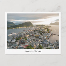 Alesund Norge Vykort