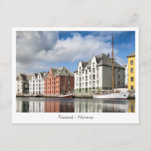 Alesund Norge Vykort