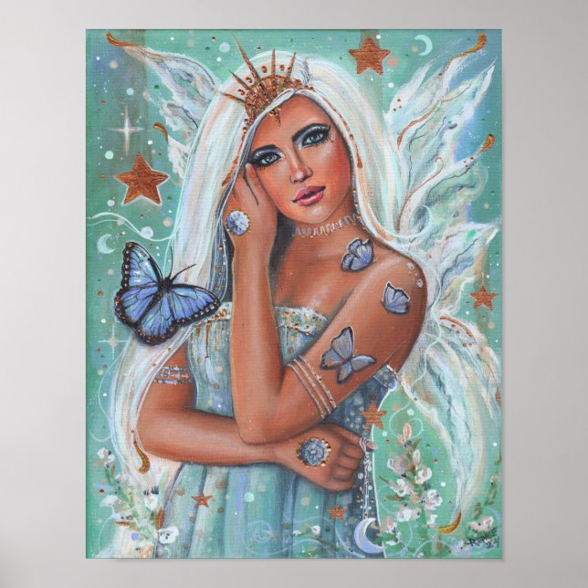 Aletta guddess fairy av Renee Lavoie Poster (Framsidan)