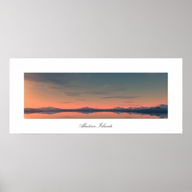 Aleutian-öarna Poster (Framsidan)