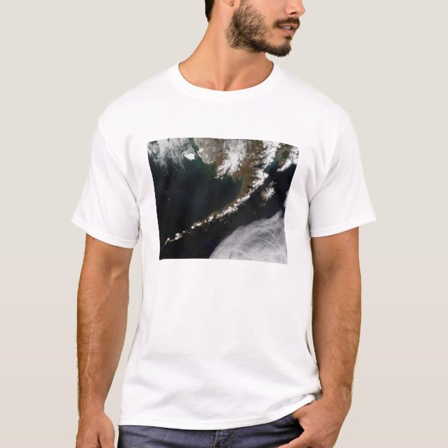 Aleutiska öarna och Alaska-peninsulan T-shirt (Framsida)
