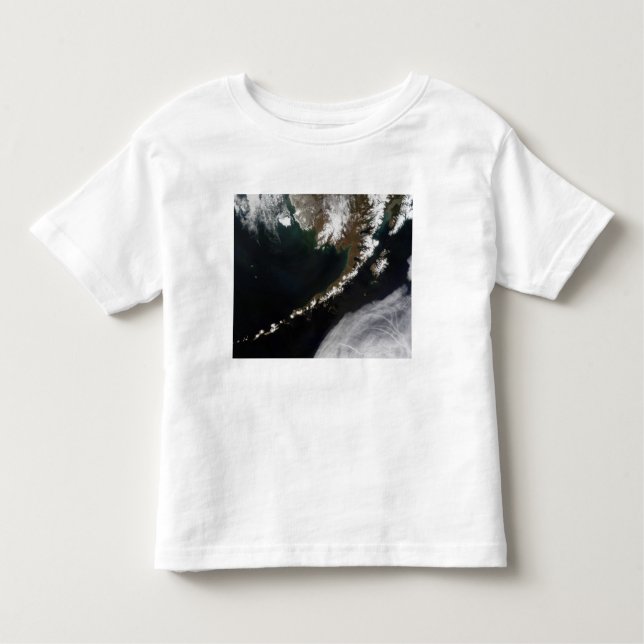 Aleutiska öarna och Alaska-peninsulan Tee Shirt (Framsida)