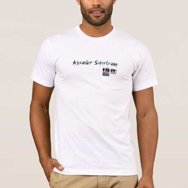 alex alex2, Alexander Supertramp Tee Shirt (Framsida)