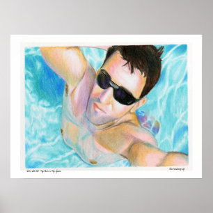 "Alex All Blöt" Min Ansikte på min Spa.. Poster