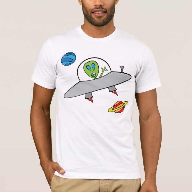 Alex främlingen - manar T-tröja T Shirt (Framsida)