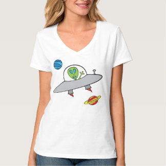 Alex främlingen - Nano V-Nacke T-tröja, Tee Shirt