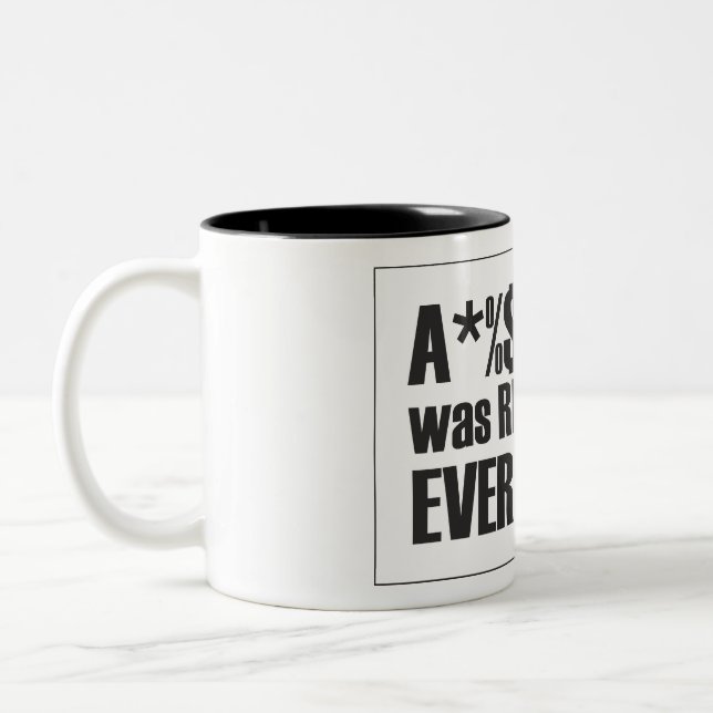 Alex Jones var HÖGER Två-Tonad Mugg (Vänster)