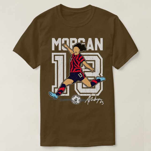 Alex Morgan grungy T Shirt (Design framsida)