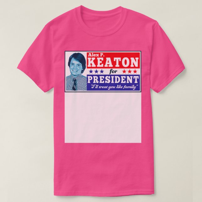 Alex P Keaton för 1 T Shirt (Design framsida)