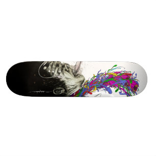Alex Pardee "Flydde från övertygelse" Skateboard Bräda 20 Cm