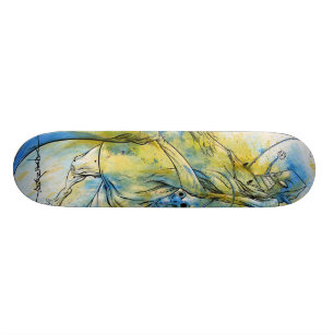 Alex Pardee "ridninghämnd ", Mini Skateboard Bräda 18,7 Cm