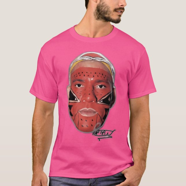 Alex Pereira Chama Poatan Namnteckning T Shirt (Framsida)