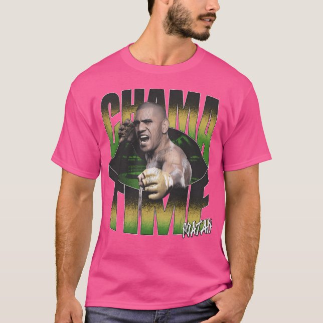 Alex Pereira Chama Time Poatan T Shirt (Framsida)