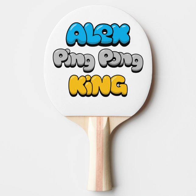 Alex Ping Pong Kung Pingisracket (Framsidan)