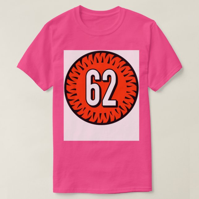 Alex Redmond Number 62 Jersey Cincinnati Bengals I T Shirt (Design framsida)