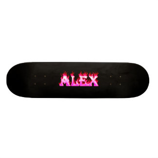 Alex rosor avfyrar den Skatersollie skateboarden Skateboard Bräda 21,5 Cm