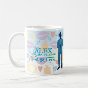 Alex -"Tretton Bröllop" citerar mugg