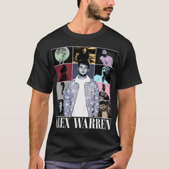 Alex Warren Tour Music  Klassisk T-Shirt (Framsida)