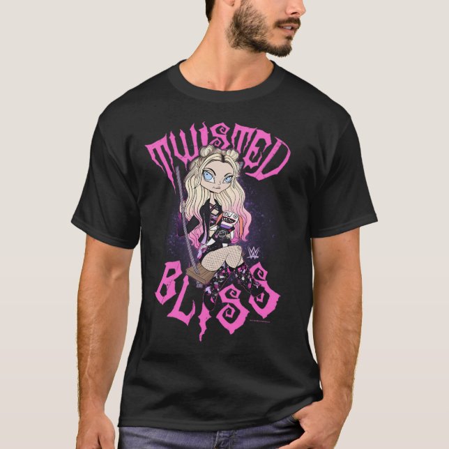 Alexa Bliss Twisted T Shirt (Framsida)