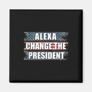 Alexa byter ordförande Funny Trump Magnet
