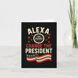 Alexa byter ordförandeskap kort