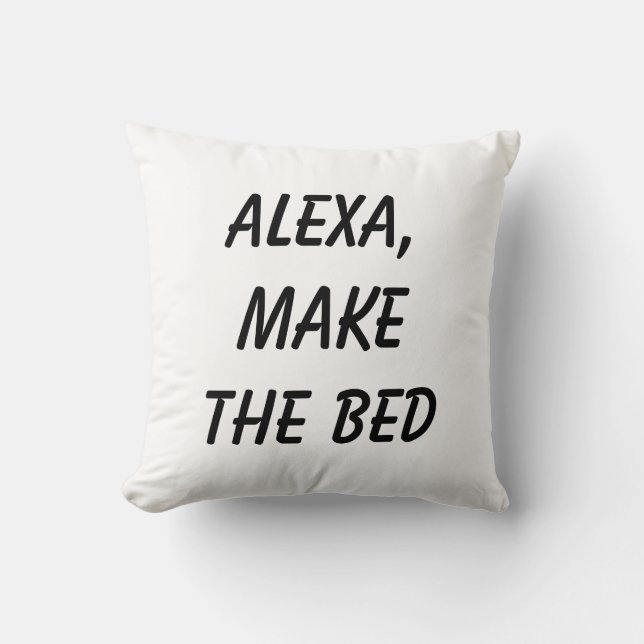 Alexa, gör Bed Kudde (Framsida)