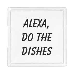 Alexa, gör det.. bricka
