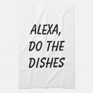 Alexa, gör det.. kökshandduk