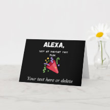 Alexa, hoppa över min födelsedag i år personlig