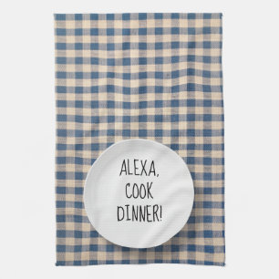 Alexa kommando humor kökshandduk