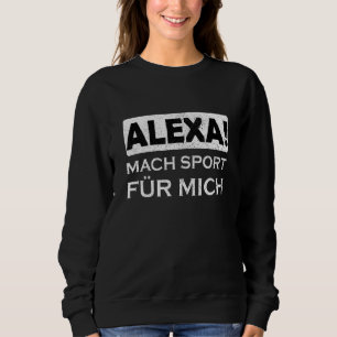 Alexa Mach Sport for Me Fitness Training Gym Gamer T Shirt