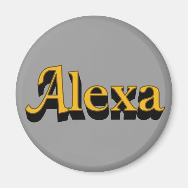 Alexa Magnet (Framsidan)