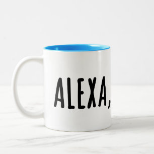 Alexa, nästa... Två-Tonad mugg