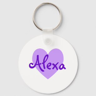Alexa på Lila Nyckelring