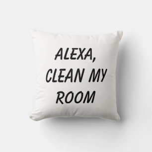 Alexa, rengör mitt rum, gör mitt bed kudde