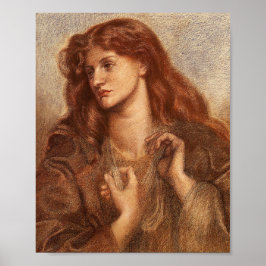 Alexa Wilding (Elegant Young Dam with Red Hair) Poster