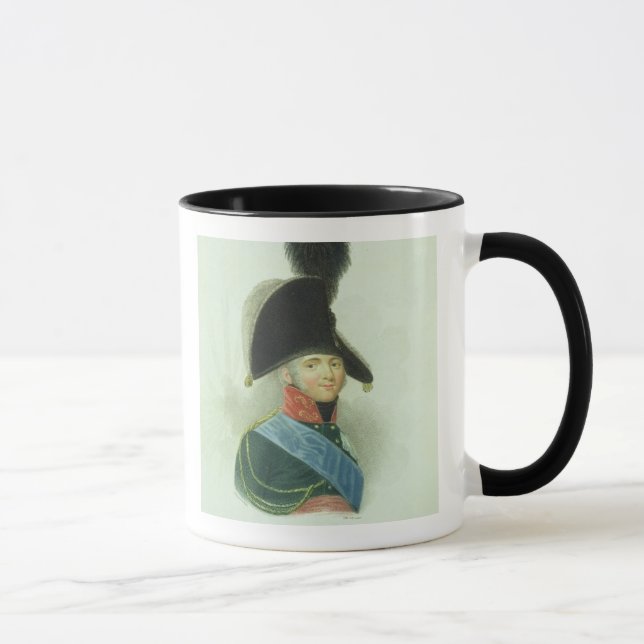 Alexander (1777-1825) den underbara kejsaren allra mugg (Höger)