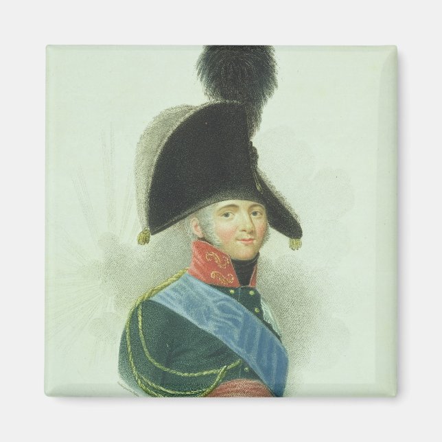 Alexander (1777-1825), den Underbara kejsaren för  Magnet (Framsidan)