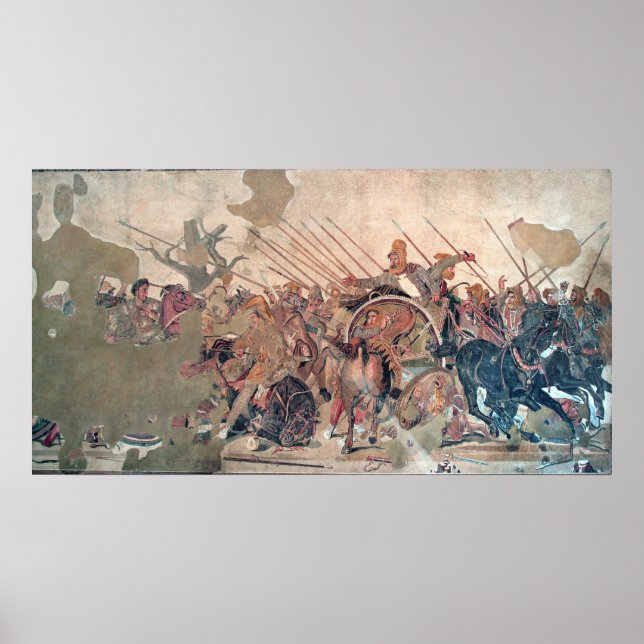 Alexander at Issus Poster (Framsidan)