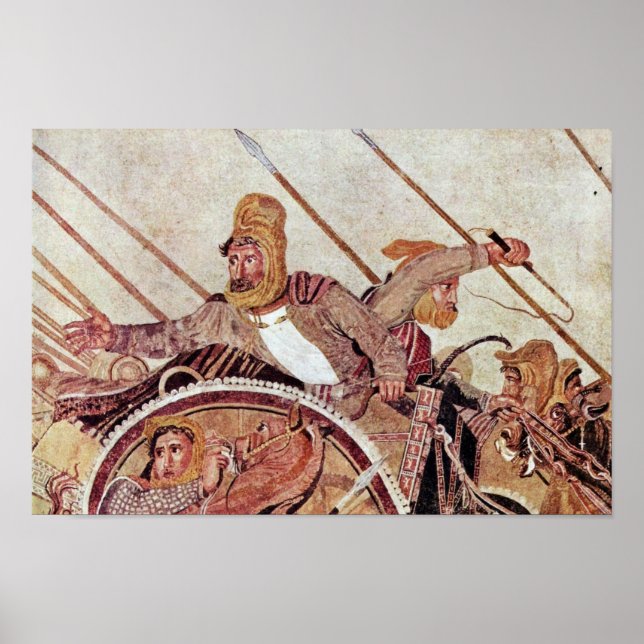 Alexander Battle by Meister Der Alexanderschlacht Poster (Framsidan)