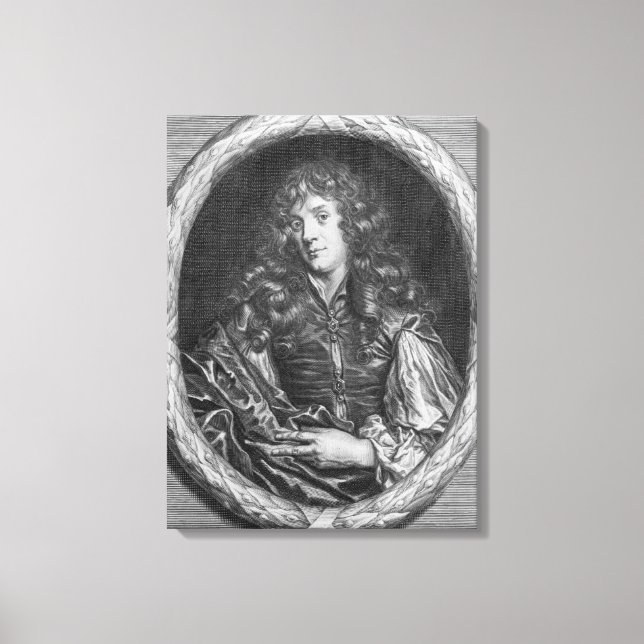 Alexander Browne, ingraverad av Pieter de Jode Canvastryck (Framsida)