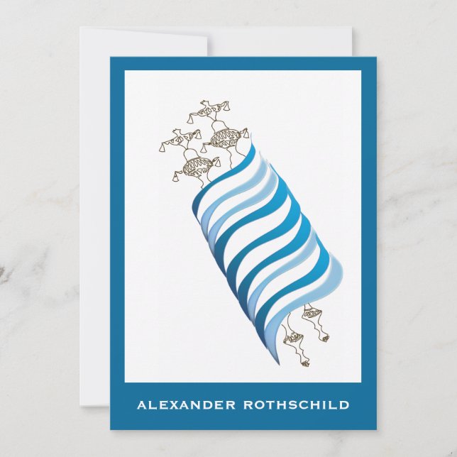 Alexander Chanoch-Anpassningsbarna Inbjudningar (Framsida)