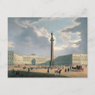 Alexander Column och arméns högkvarter Vykort