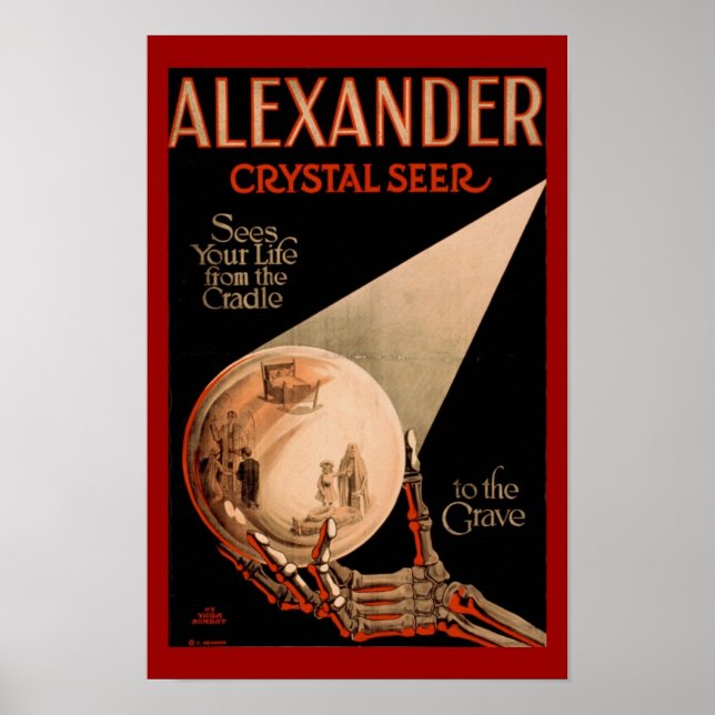 Alexander Crystal Seer Magic Poster (Framsidan)