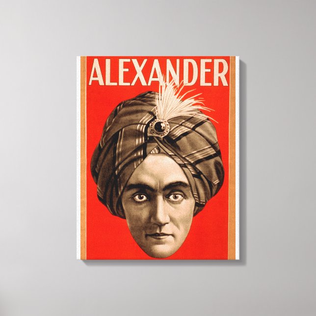 Alexander den man som känner Magic Poster Canvastryck (Framsida)
